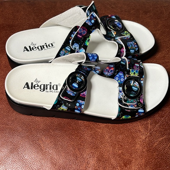 ALEGRIA BY PG LITE VITA SUGAR SKULLS SANDALS, WOMEN’S SIZE 9 - Picture 2 of 12